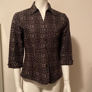 Silkland Blazer Size S 100% Silk Dry Clean Exc Shape